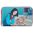 Loungefly Disney Mulan Princess Scene Zip Around Wallet