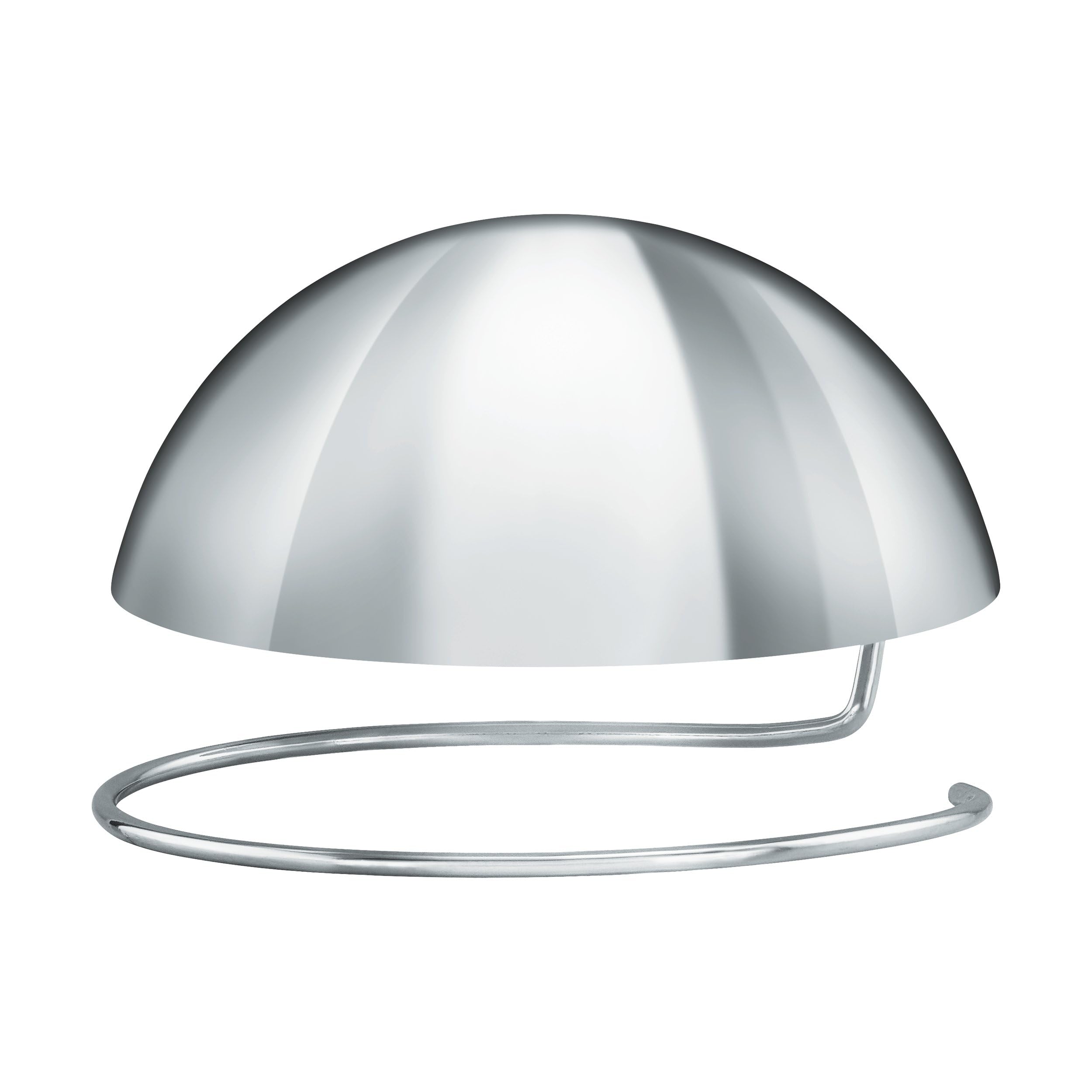 EGLO Decorative Anti-Glare Accessory for G95 Light Bulbs, Snap-on Light Bulbs, Chrome Glare, Diameter 9.7 cm