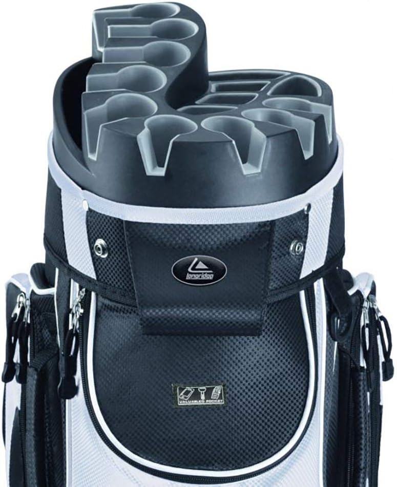 Longridge Pro Cart Bag - Lightweight Golf Bag with 14-Way Divider, Multiple Pockets, Premium Storage for Clubs and Accessories - Image 5