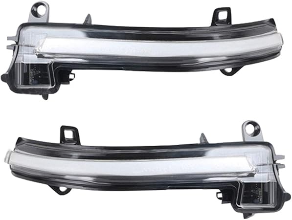 Amazon ビーエムダブリュー Led バックミラー 流れ シーケンシャル 車用 ウインカーライト 1 2 3 4シリーズ対応 スモーク サイドマーカー 左右セット 車検対応 F F22 F30 F31 F32 E84 など ホワイト ウィンカー サイドマーカー 車 バイク