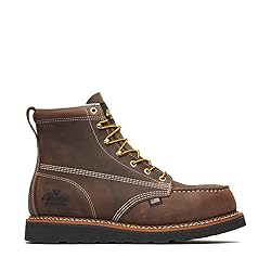 Thorogood American Heritage 6" Steel Safety Moc Toe