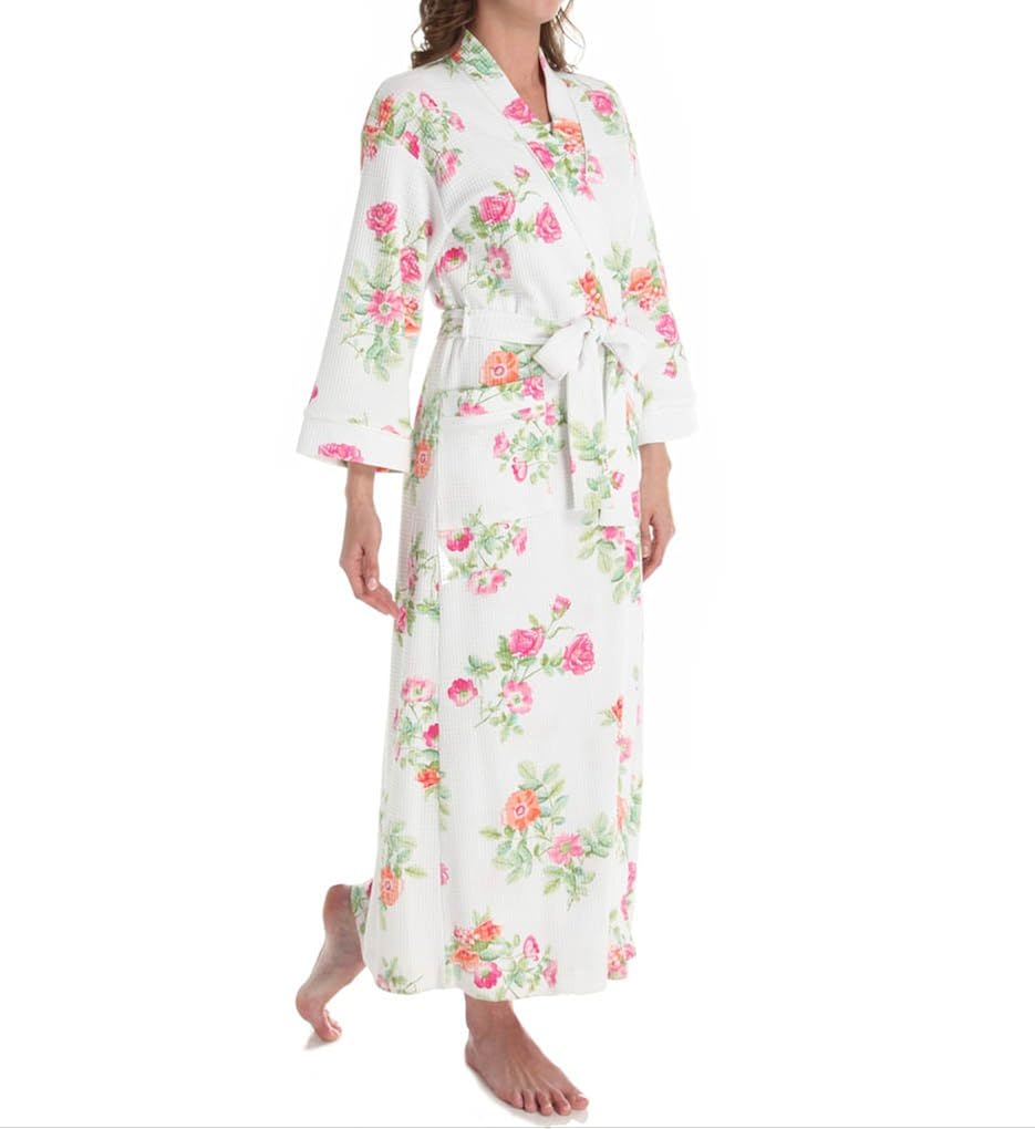 Carole Hochman Women's Tropic Ditsy Long Robe at Amazon Women’s