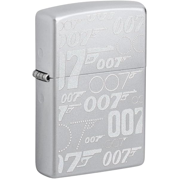 Amazon.com: Zippo Lighter: James Bond 007 Engraved - High Polish