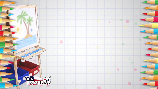 6 Art+Supply+Childrens+Double+Sided+Chalkboard