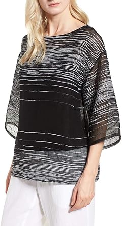 eileen fisher boat neck top