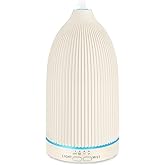 URPOWER 100ML Essential Oil Diffuser Ultrasonic Cool Mist Humidifier with 7 LED Lights, Timer & Auto-Off Quiet Aromatherapy Scent Diffuser for Home Bedroom Office Relaxation