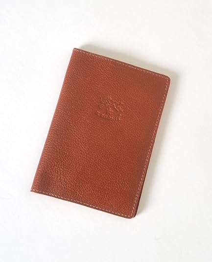 Amazon イルビゾンテ Il Bisonte レザー パスポートケース
