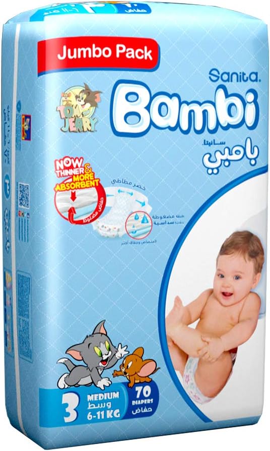 bambi diaper size 3