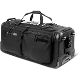 5.11 Tactical Soms 3.0 Large Duty Rolling Duffle Bag Deploy Luggage 126L | Style 56476ABR, 126L Large Rolling Duffle, Wheels and Handle, Water Resistant, Travel Luggage