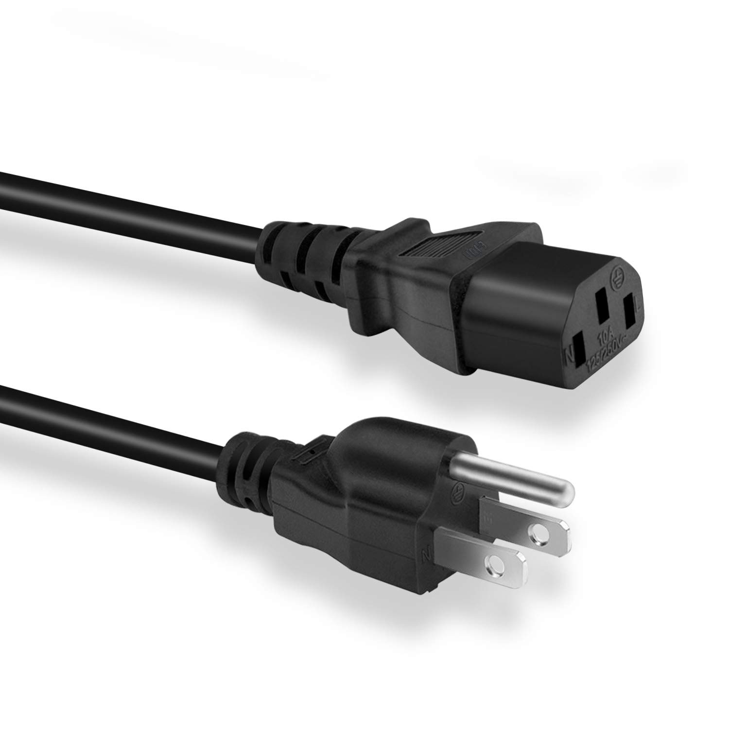 XINYUWIN Universal AC Power Cord 3 Prong 6FT