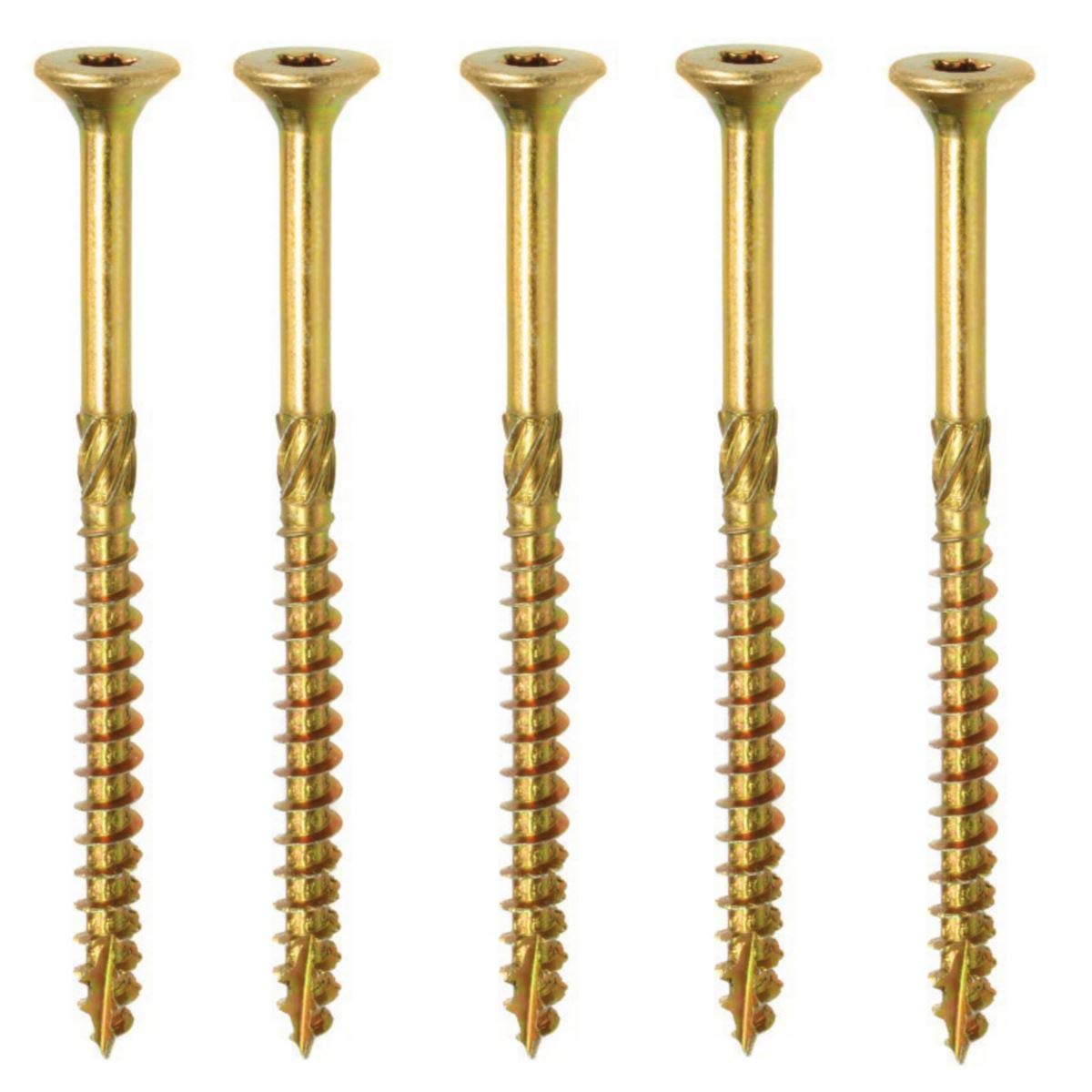 Vis A Vis Streaming Fr TORX 6.0 x 180 mm TX30 Vis à bois tête fraisée pour terrasse ou