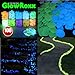 Glow Roxx - 100 Pcs (Blue) of Glow in the Dark Rocks Perfect Accent Pebbles for your Driveway, Pathway, Wedding Favors and Decorative Fairy Garden - As seen on Pinterest and Instagram …