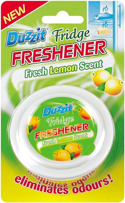 Duzzit Fridge Freshener Lemon Scent 6 Pack Deodoriser Odour Balls