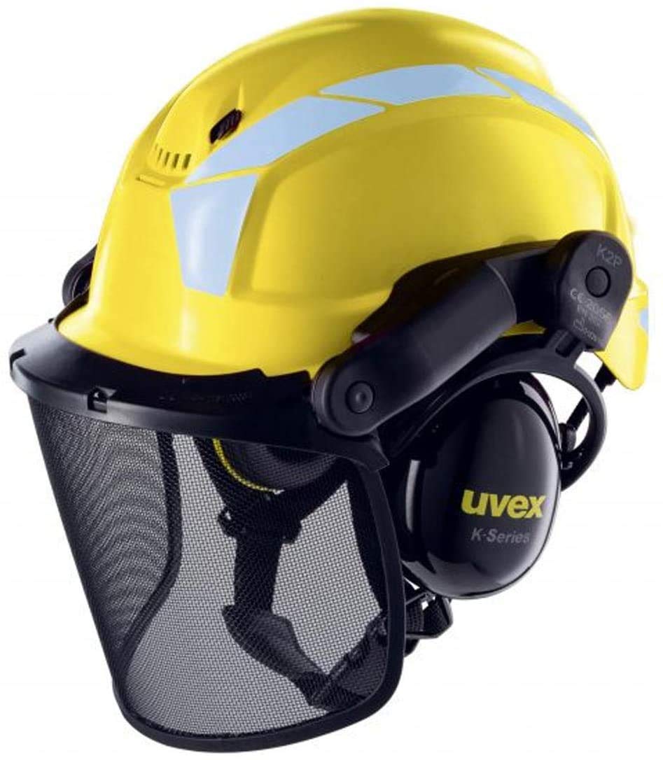 Uvex 9772 9774236 Forstschutzhelm yellow