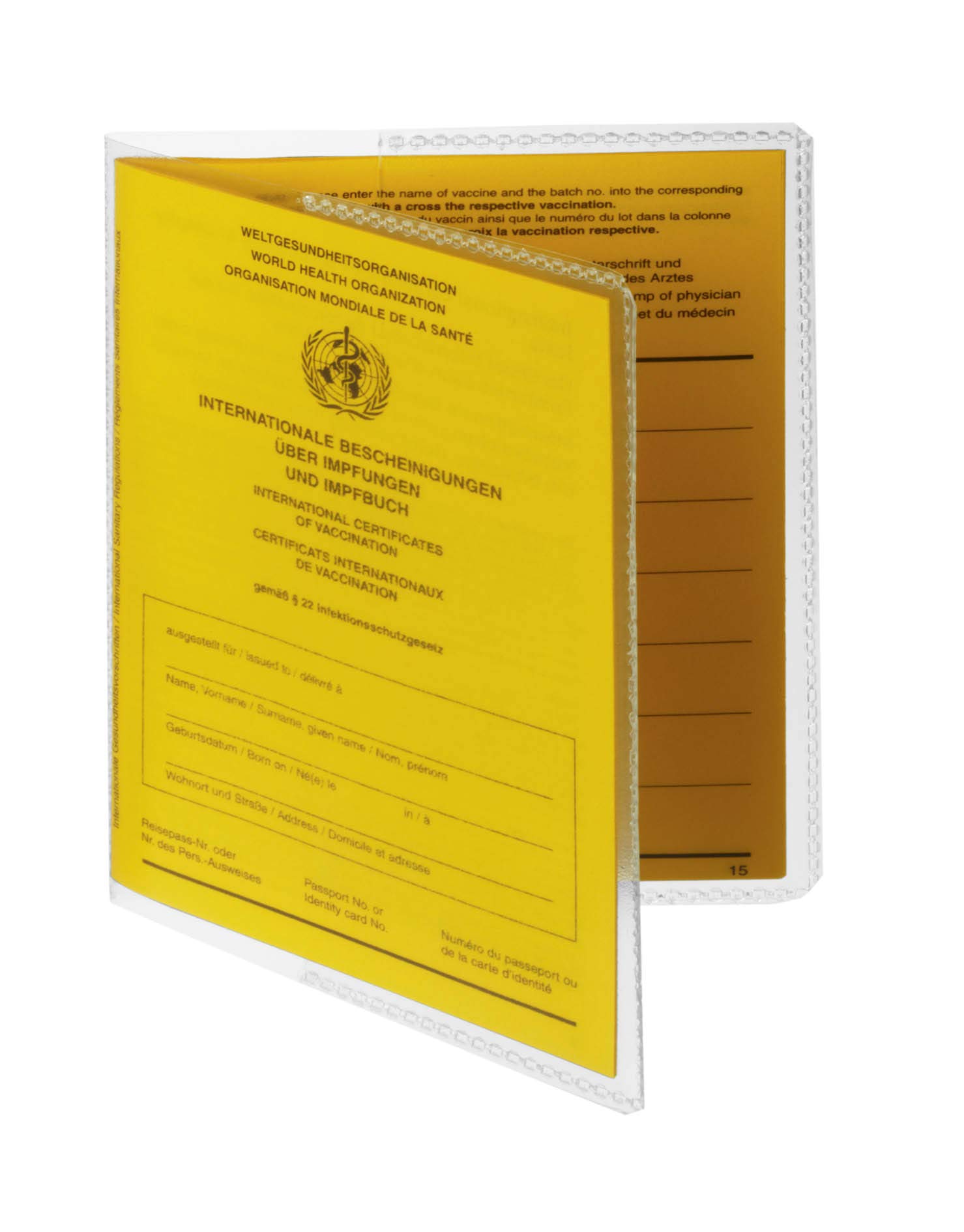 Durable 213919 Protective Identification Card Cover 196 x 134 mm Pack of 10 Transparent, Grey