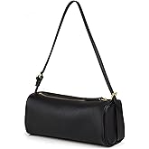 DONNAIN Premium Full Grained Leather Crossbody Purses for Women, Barrel Bag and Hobo Bags for Women with Adjustable Strap