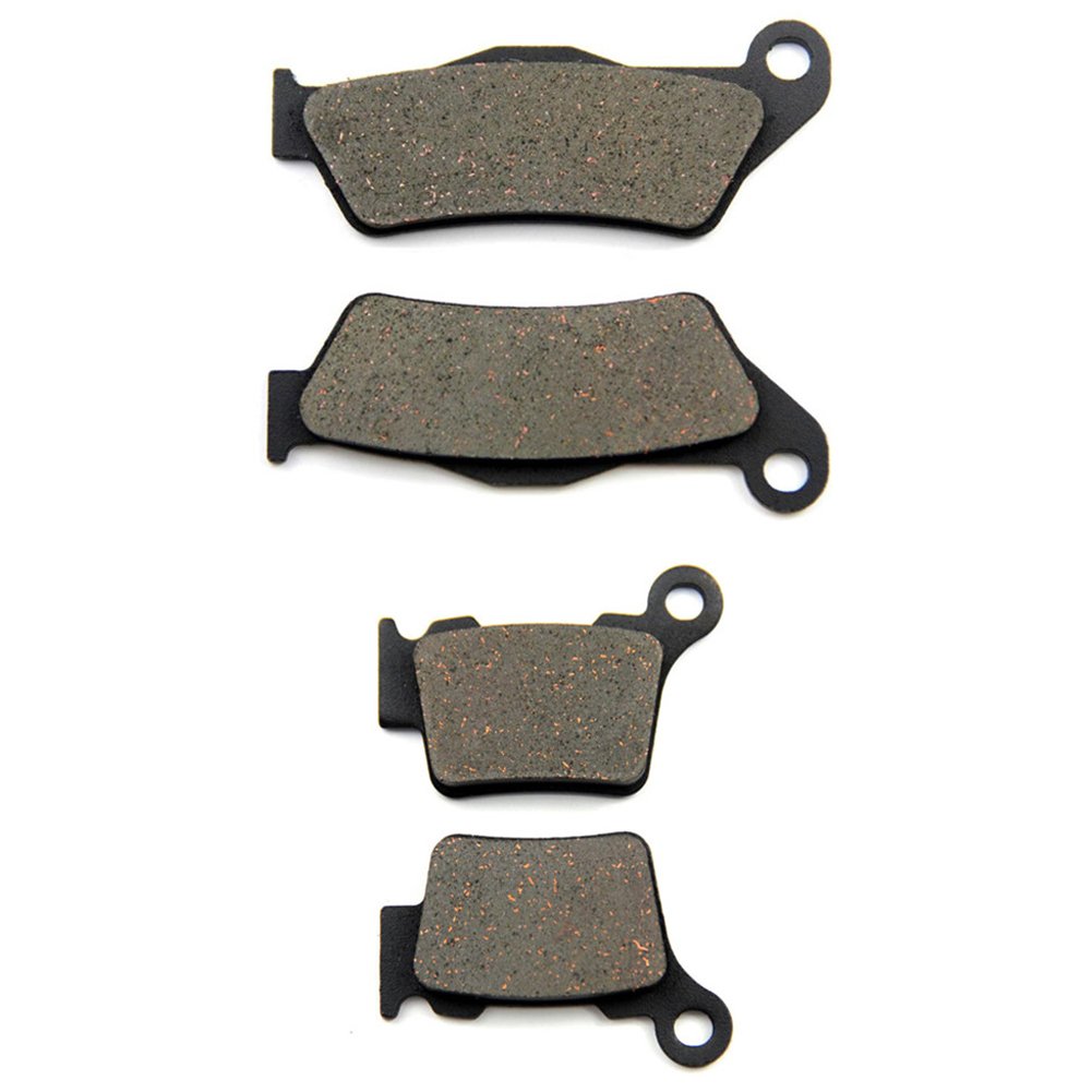 SOMMET Front + Rear Brake Pads for KTM EXC SX 125 Six Days XC SX 150 200 EXC-F XC-W XC-F XCF-W EXC-F 250 MXC 300 SX-F 350 Upside Down Forks 400 EXC 450 Racing 500 EXC 525 530 MXC 300 SXC 625 LT181-368