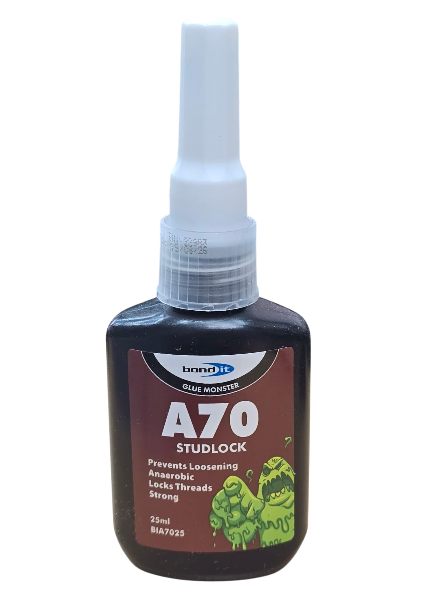 BOND IT 25ml A70 STUDLOCK NUT LOCK STUD THREAD LOCK SEALER ADHESIVE OIL TOLERANT