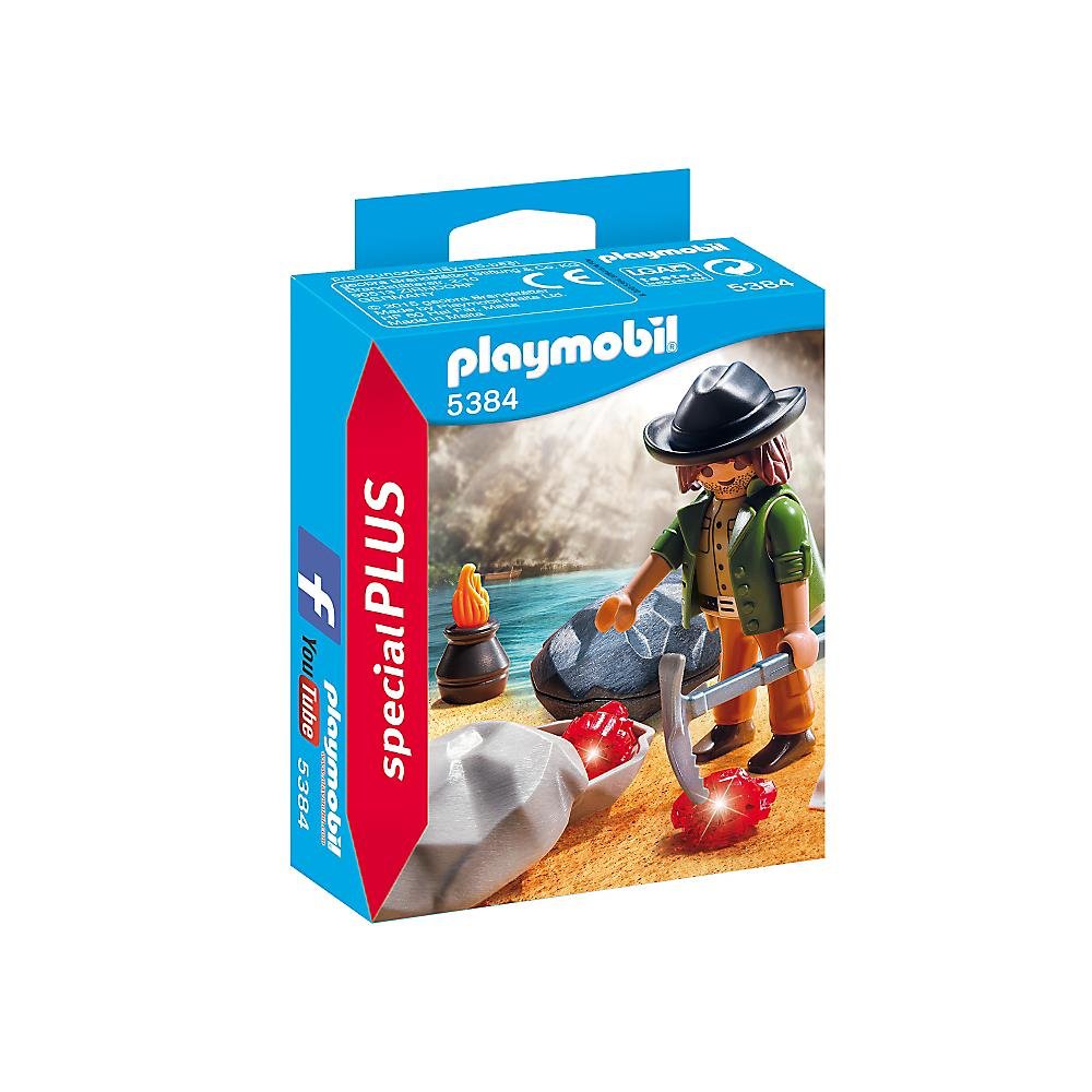 Playmobil 5384 Special Plus Gem Hunter, Fun Imaginative Role-Play, PlaySets Suitable for Children Ages 4+