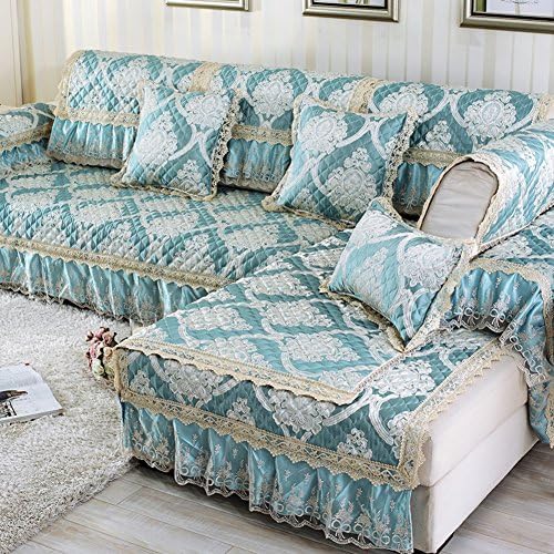Sofa cushions,fabric four seasons general non-slip combination cushion-A 110x160cm(43x63inch)