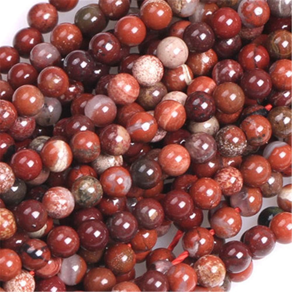 GEM-Inside Natural 3mm Red Jasper Round Gemstone Semi Precious Beads for Jewellery Making 15" - Image 3