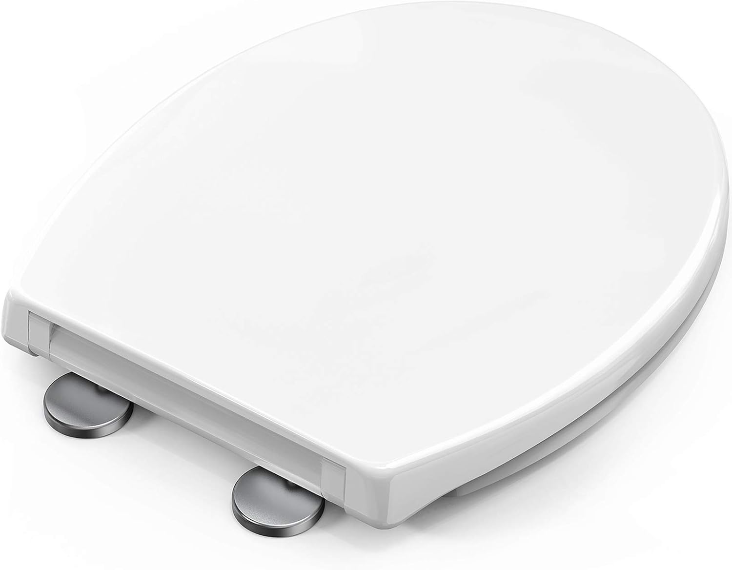 STOREMIC Toilet Seat Soft Close, Toilet Seats with Quick Release, Simple Top and Bottom Fixing