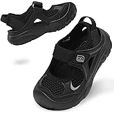 JOINFREE Toddler Sandals Girls Boys Wide Barefoot Water Sandals Lightweight Summer Water Shoes Quick-Dry Non-slip Aqua Athletic Sneakers for Beach Swim Pool
