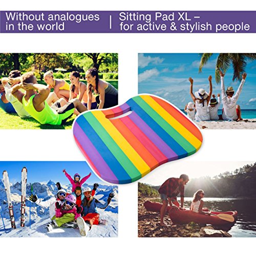 Universal EVA Foam Kneeling Pad : Innovative Comfortable Seat and Knee Pad Outdoor Garden Kayak Yoga and More . Moist and Waterproof