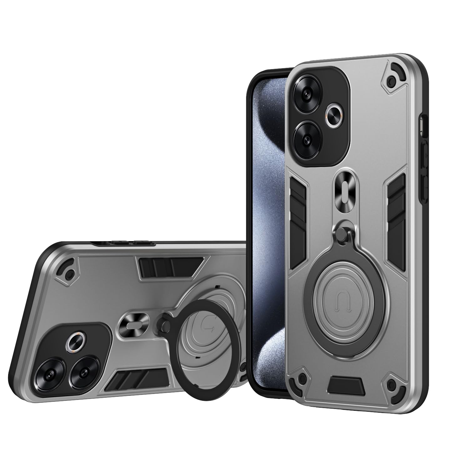 Kukoufey Magnetic Kickstand Case Drop Protection