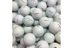 ZUSSET 100% Recycled Golf Balls - Handpicked & Assorted TL Models Used Golf Ball Bag - Ready to Play 3A / AAA/C Grade Golf Ball - 50 Pack Ball Assorted Models