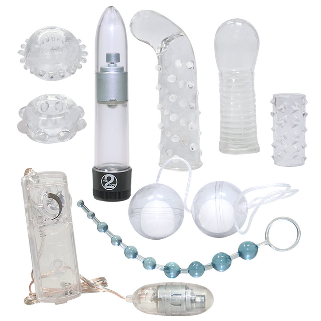 "Crystal Clear" Erotic Set