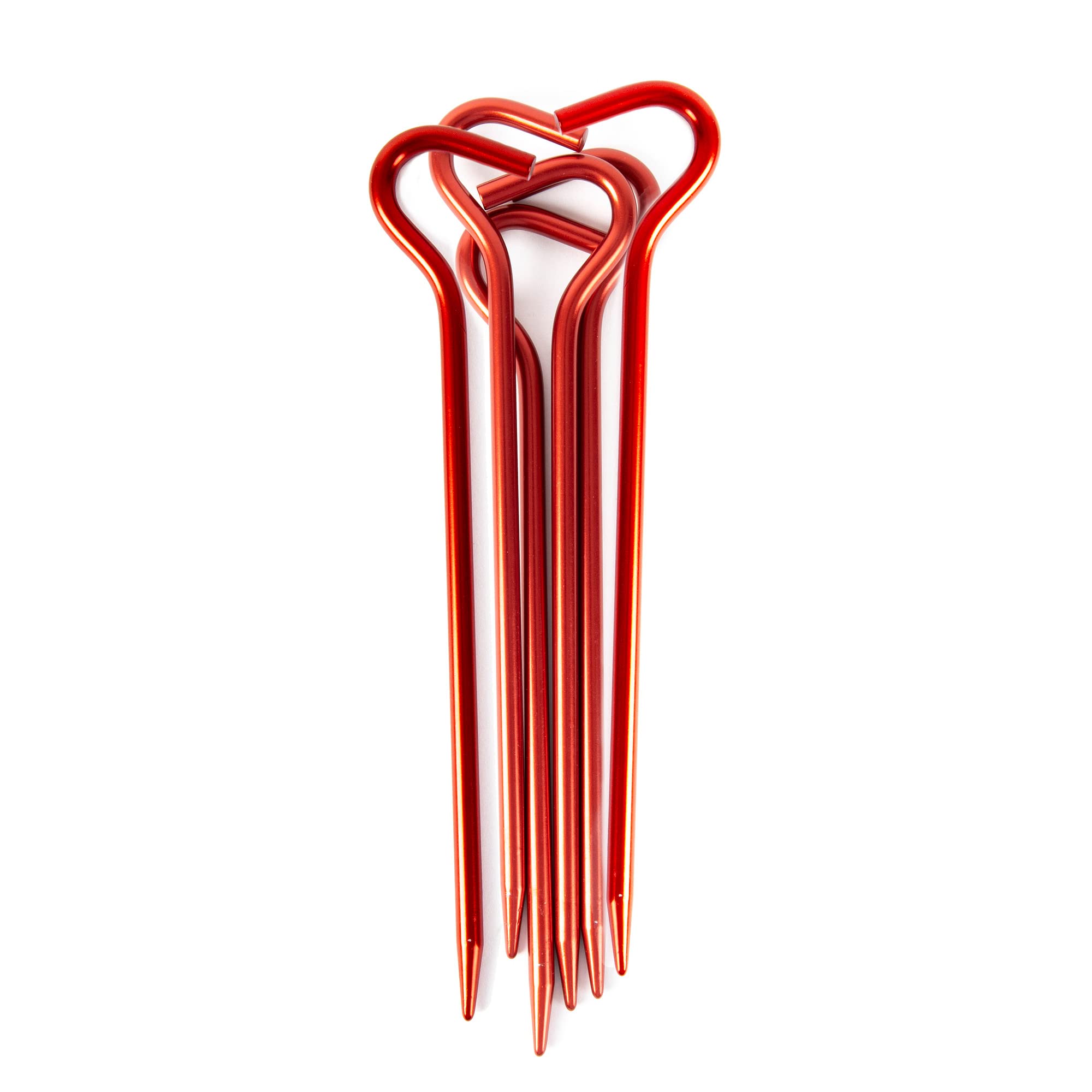 Tatonka Tent Peg Basic 19 cm (Pack of 6) Aluminium Tent Pegs Pack of 6 Red