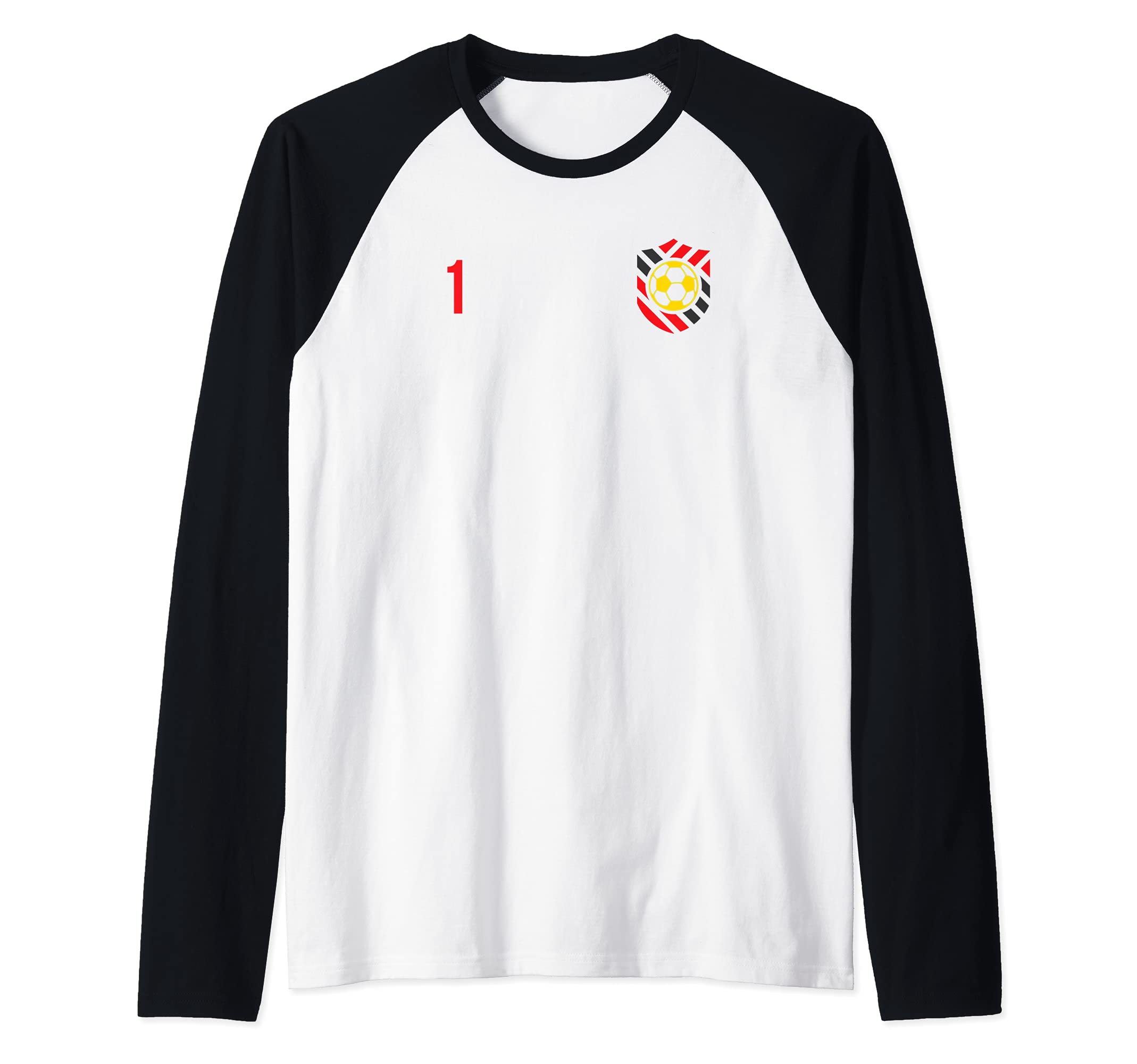 Flag Belgium Raglan Baseball Tee
