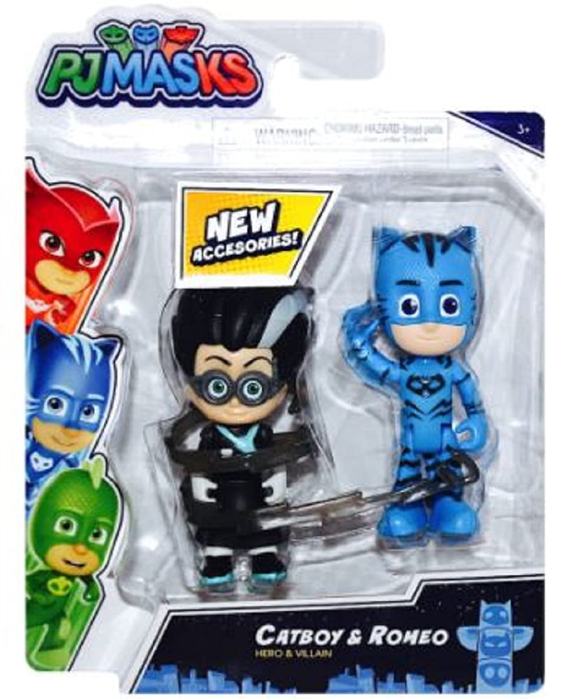 PJ Masks Hero vs. Villain 2-Pack Figure Set (Catboy & Romeo)