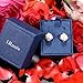 J.Rosée Chic Women Sterling Silver White Freshwater Cultured Pearl Love Heart Stud Earrings