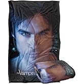 Vampire Diaries Damon Eyes Silky Touch Super Soft Throw Blanket 36" x 58",Damon Eyes
