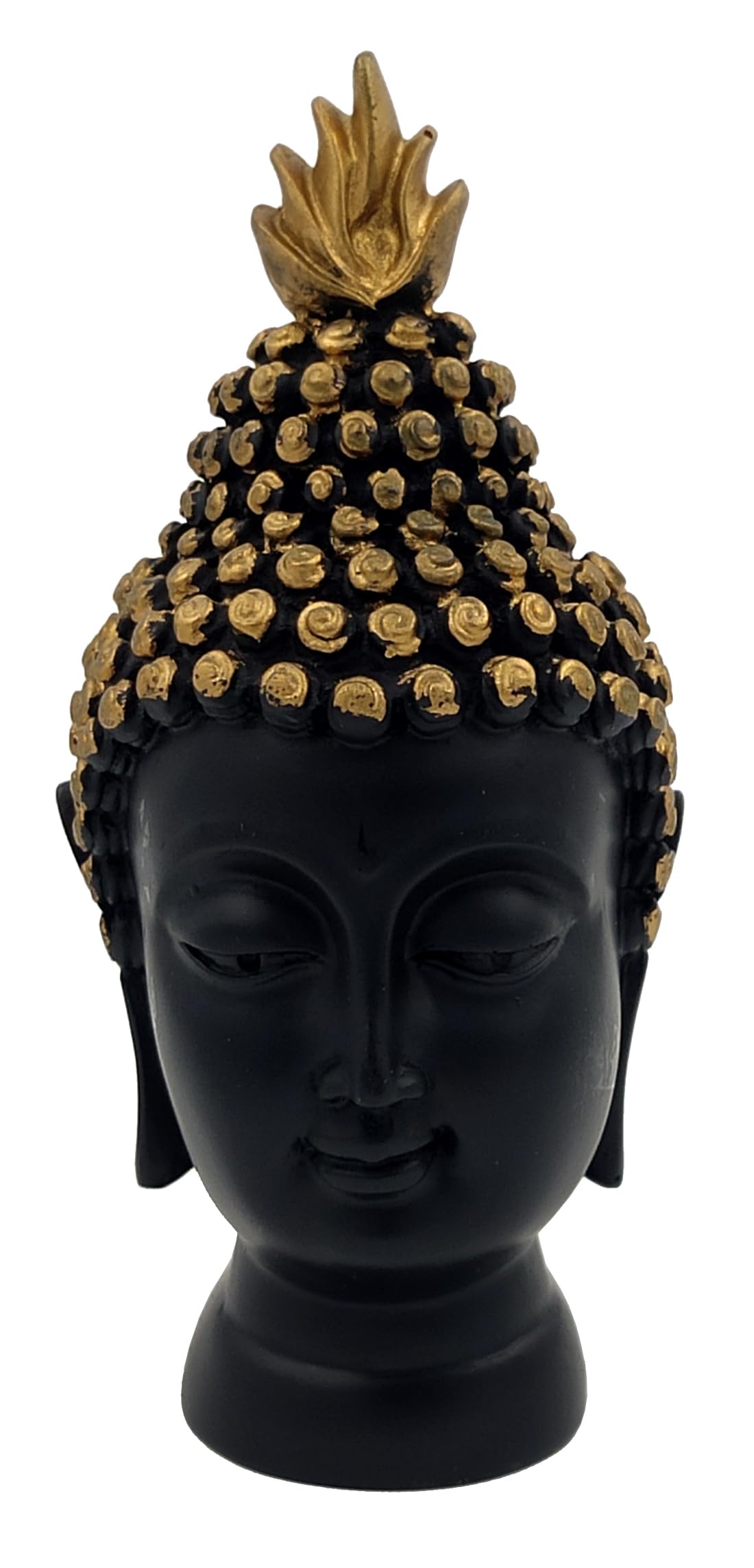 Purpledip Resin Idol Lord Buddha: Statue for Meditation Decor (11027A)
