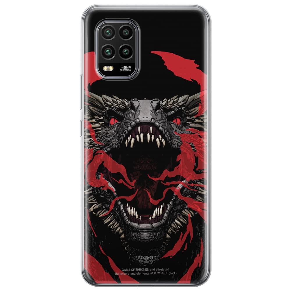 ERT GROUP mobile phone case for Xiaomi MI 10 LITE original and officially Licensed Game of Thrones pattern 004 optimally adapted to the shape of the mobile phone, case made of TPU