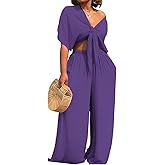 SeNight Womens Tracksuit Set Two Piece Sweatsuits Outfits Long Sleeve Ribbed Zip Up Crop Top Skinny Long Pants Set
