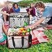 SEEHONOR Insulated Cooler Bag Leakproof Soft Sided Cooler Bag Collapsible Portable Cooler for Lunch Picnic Camping Hiking Beach BBQ Party, 40 Cansthumb 1