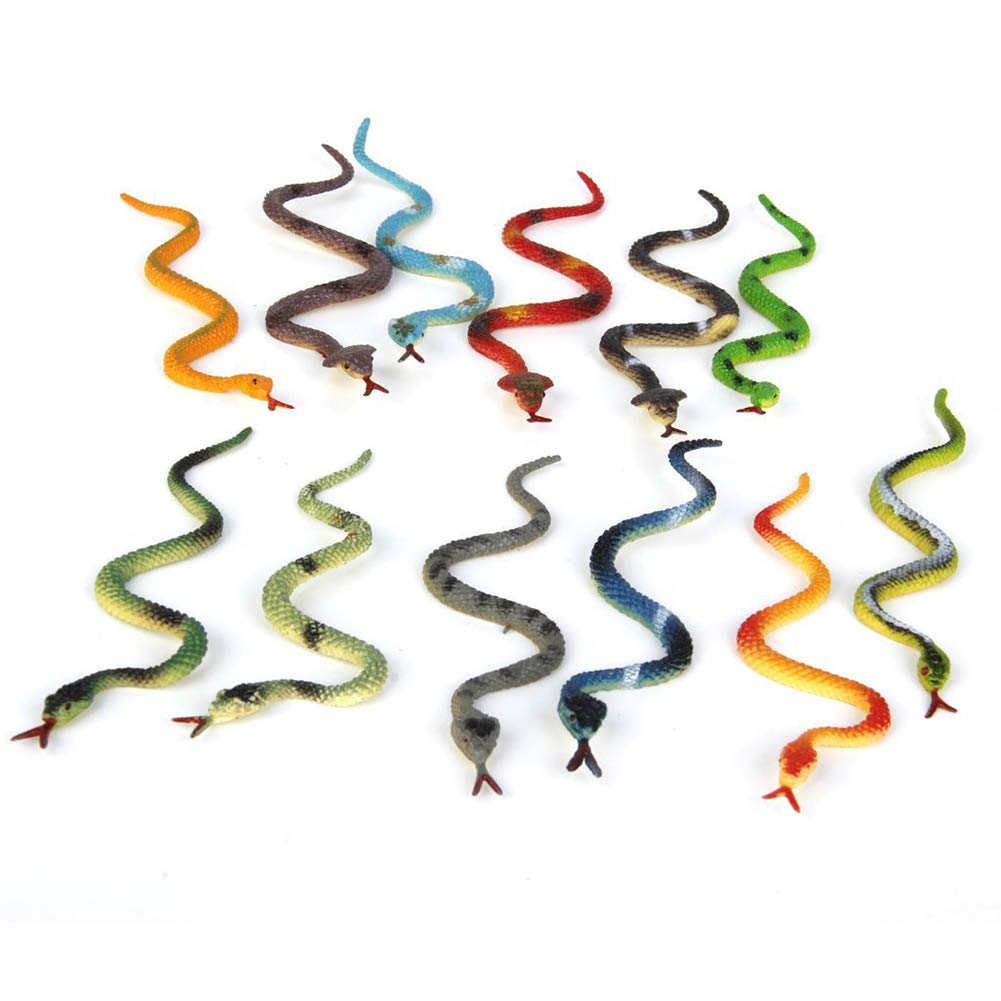 bendable rubber snakes