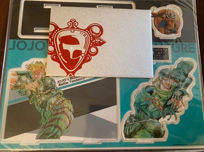 Amazon アクリルスタンド ポストカード セット ジョセフ シーザー ジョジョの奇妙な冒険 第2部 戦闘潮流 アニメ 萌えグッズ 通販