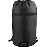 Azarxis Compression Stuff Sack Water-Resistant Ultralight Sleeping Bag Storage Bag Space Saving Gear for Traveling Camping Hiking Backpacking
