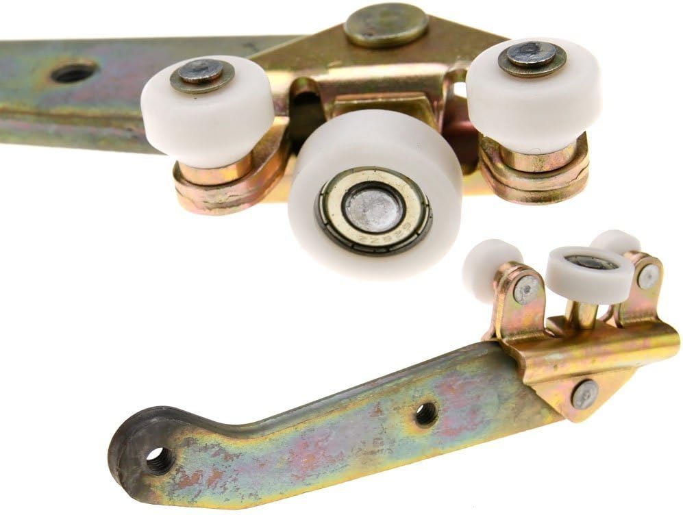 YINETTECH AutoaccAU503-A Left Side Sliding Door Bottom Roller Guide Fit, Metallic - Image 3