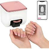 2026 Nail Printer Nail Art Machine-Portable 3D Digital Printer for Nail-Art,DIY Nail-Printing Control Through Mobile App with Design Gallery,10s Fast Printing,for Beauty &amp; Personal Care
