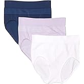 Warner's Women's Blissful Benefits Seamless Bikini Panty 3 Pack
