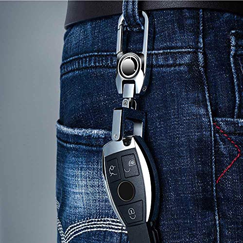 Car Key fob Cover Key case for Ford Genuine Leather Protector Keychain