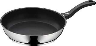 WMF Devil Bratpfanne 28 cm, Cromargan Edelstahl beschichtet, Induktion, Kunststoffgriff