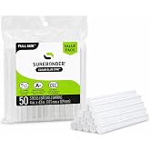Surebonder Full Size Hot Glue Sticks 50-Pack, Clear, Non-Toxic, Multi-Temp, 4-Inch x 0.43-Inch for Full Size Glue Guns, DIY, Arts, Crafts &amp; Home Repairs