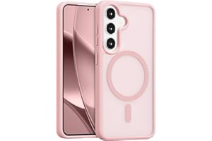 RALEAVO for Samsung Galaxy S24/S25 Case Strong Magnetic Cover [Compatible with Magsafe] Slim Shockproof Protective Phone Case